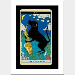 One Cool Dog Tarot Card Posters and Art